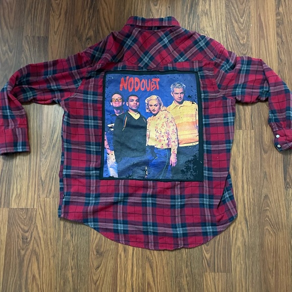 Tops - No Doubt Up Cycled vintage style Flannel